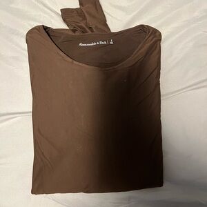Brown Abercrombie Long Sleeve